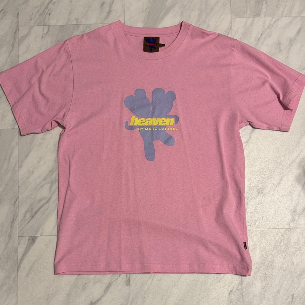 Marc Jacobs Pink Graphic Tee